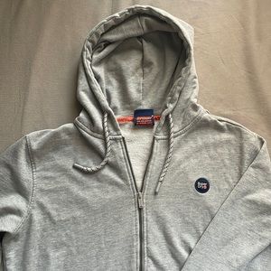 Gray Superdry hoodie